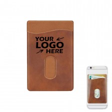 Leatherete Adhesive Cell Phone Wallet